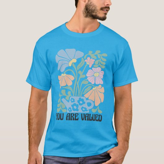 Ontluikende Waarde: Je Bent Gewaardéérd T-shirt (Voorkant)