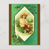 "Ontluikende Wetenschapper " Briefkaart (Voorkant)