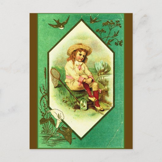 "Ontluikende Wetenschapper " Briefkaart (Voorkant)