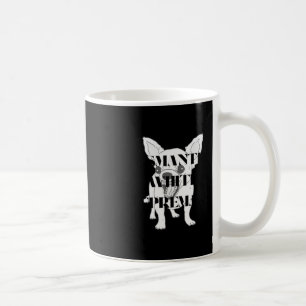 Ontmantel de witte suprematie Sticker Koffiemok