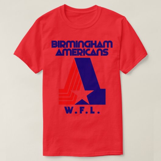 Ontmanteling Birmingham Amerikanen Team TShirt 1 (Design voorkant)
