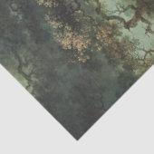 Ontmanteling Iconisch fragonardschilder in tuin Tissuepapier (Detail)