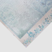 Ontmanteling van levende vogels en paarse bloemen tissuepapier (Detail)