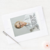 Ontmaskerde dokters papieren sticker (Envelop)