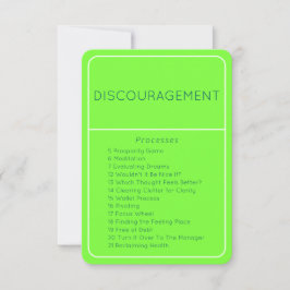 Ontmoedigingswet van aantrekking Emotie Kaart