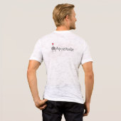 Ontmoet bij de Rainboogbrug de Sofste T-Shirt (Achterkant volledig)