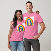 Ontmoet bij de Rainboogbrug de Sofste T-Shirt (Unisex)