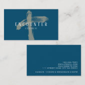 ontmoet Christelijke pastor voor kruiskerkelijke r Visitekaartje (Voorkant / Achterkant)