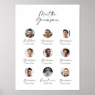  Ontmoet de Groomsmen Introductie Poster