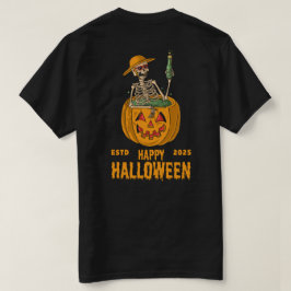 Ontmoet de Halloween monsters in het donker T-shirt