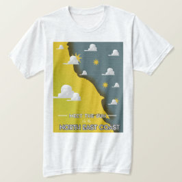 Ontmoet de zon, aan de Noordoostkust T-shirt