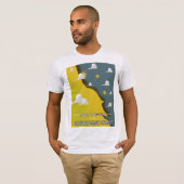 Ontmoet de zon aan de noordoostkust t-shirt (Voorkant volledig)