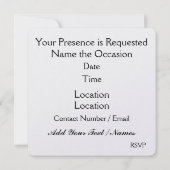 Ontmoet elkaar / Feest - SRF Kaart (Achterkant)