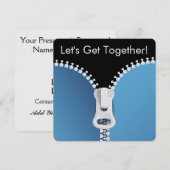 Ontmoet elkaar / Feest - SRF Kaart (Voorkant / Achterkant)