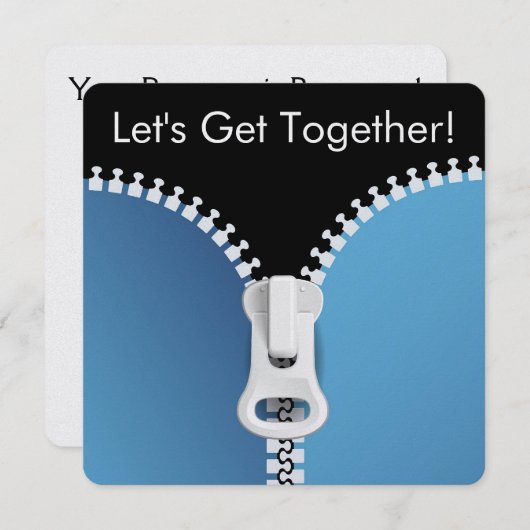 Ontmoet elkaar / Feest - SRF Kaart (Voorkant / Achterkant)