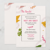 Ontmoet en begroet Condo Coop Uitnodigingen (Voorkant / Achterkant)