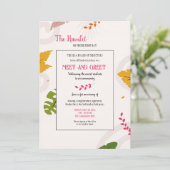 Ontmoet en begroet Condo Coop Uitnodigingen (Staand voorkant)