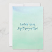 Ontmoet en Greet Uitnodiging (Achterkant)