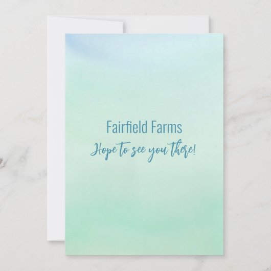 Ontmoet en Greet Uitnodiging (Achterkant)