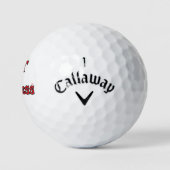 Ontmoet het prinseslog met je initiaal golfballen (Logo)