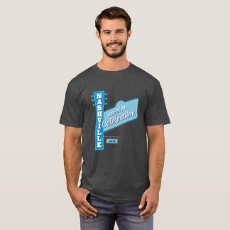 Ontmoet in het donker T van de mannen van Nashvill T-shirt