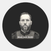 Ontmoet Jack Smith Ronde Sticker (Voorkant)