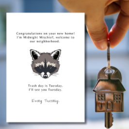 Ontmoet je nieuwe buurman - Funny Wenskaart Feestdagenkaart