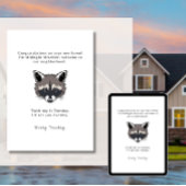 Ontmoet je nieuwe buurman - Funny Wenskaart Feestdagenkaart