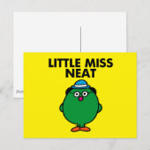 Ontmoet kleine juf Neat Briefkaart (Voorkant / Achterkant)