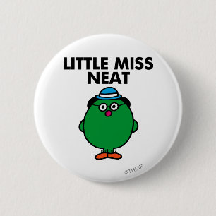 Ontmoet kleine juf Neat Ronde Button 5,7 Cm