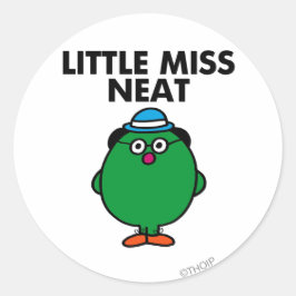 Ontmoet kleine juf Neat Ronde Sticker