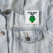 Ontmoet kleine juf Neat Vierkante Button 5,1 Cm (In situ)
