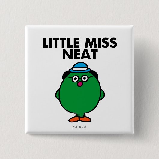Ontmoet kleine juf Neat Vierkante Button 5,1 Cm (Voorkant)