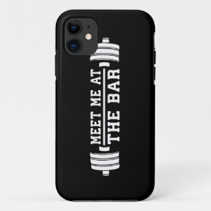 Ontmoet me aan de bar - Barbell - Workout Case-Mate iPhone Case
