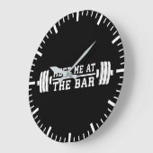 Ontmoet me aan de bar - Barbell - Workout Grote Klok (Hoek)