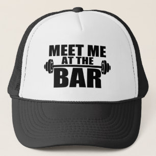 Ontmoet me aan de bar Funny Gym pet