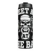 Ontmoet me aan de bar thermosbeker (Voorkant)