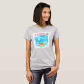 Ontmoet me bij Central Perk Neon Grafisch T-shirt (Voorkant volledig)
