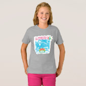 Ontmoet me bij Central Perk Neon Grafisch T-shirt (Voorkant volledig)