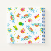 Ontmoet me bij Central Perk Neon Graphic Notitieboek (Achterkant)