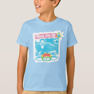 Ontmoet me bij Central Perk Neon Graphic T-shirt