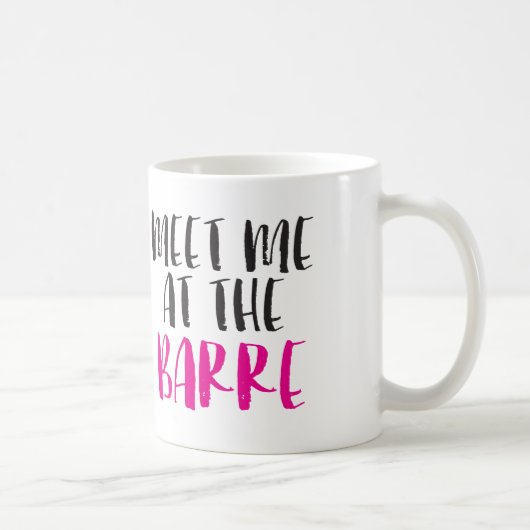 Ontmoet me bij de Barre Coffee Mok (Rechts)