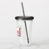 Ontmoet me bij de Barre Funny Ballet Ballerina Dan Acryl Drinkbeker (Links)