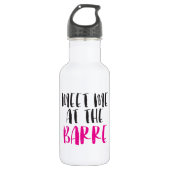 Ontmoet me bij de Barre Water Bottle Waterfles (Voorkant)