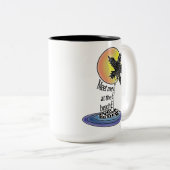 Ontmoet me bij de Beach Coffee Mok (Voorkant rechts)