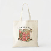 Ontmoet Me Bij De Boekwinkel Tote Bag (Voorkant)