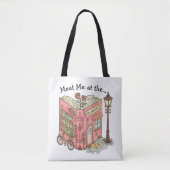 Ontmoet Me Bij De Boekwinkel Tote Bag (Voorkant)