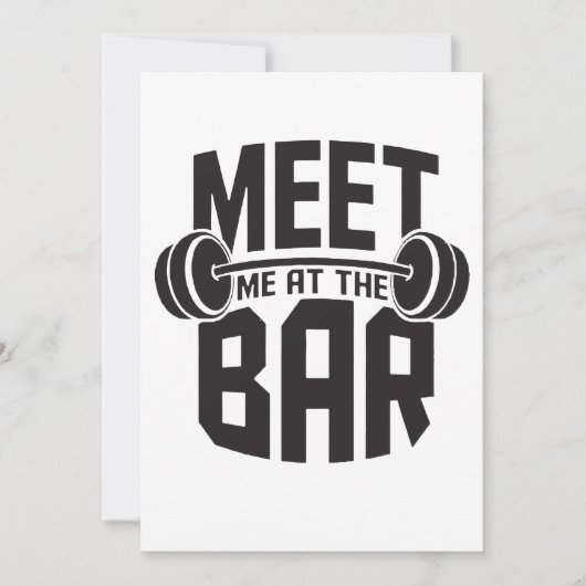 Ontmoet me bij de dodenlift van de bar (Voorkant)