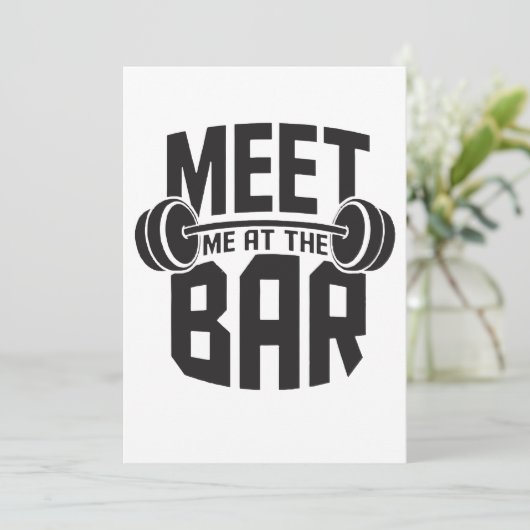 Ontmoet me bij de dodenlift van de bar (Staand voorkant)