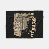 Ontmoet me bij de Dove Field Dove Hunting Camo Bag Fleece Deken (Voorkant (Horizontaal))